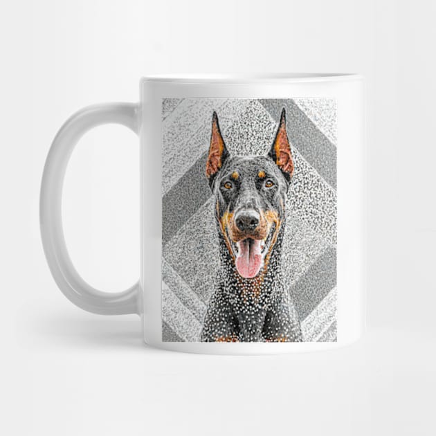 Dog Portrait - Dobermann by Dec69 Studio